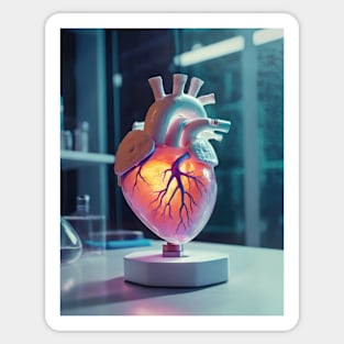 Artificial heart Sticker